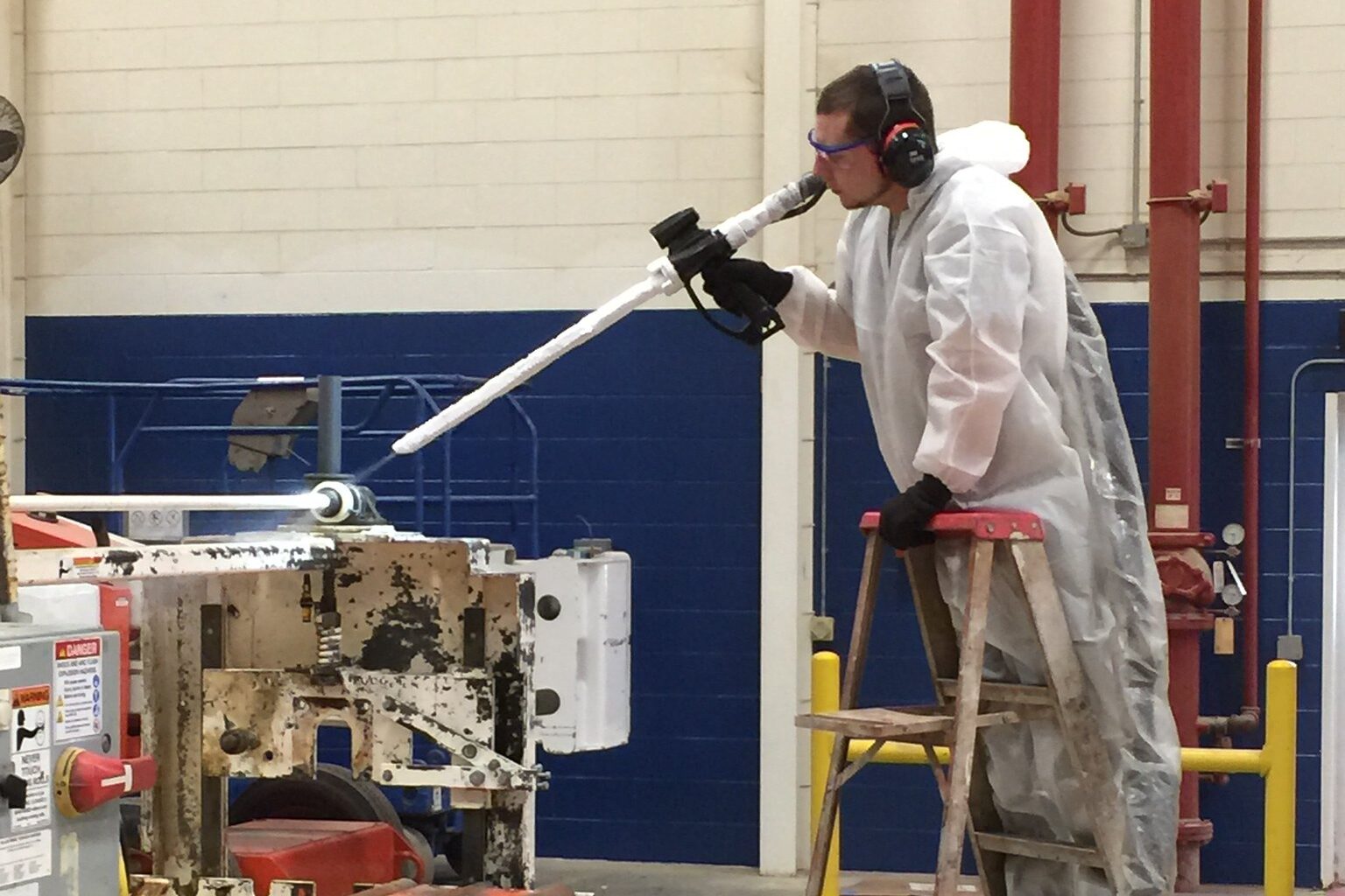 Maintenance Plans For Facilities and Equipment with Dry Ice Cleaning